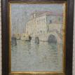 Amos Sangster  1883-1904  'Venice'  oil on board  16 x 12
