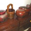 Antique Chinese Rice Buckets