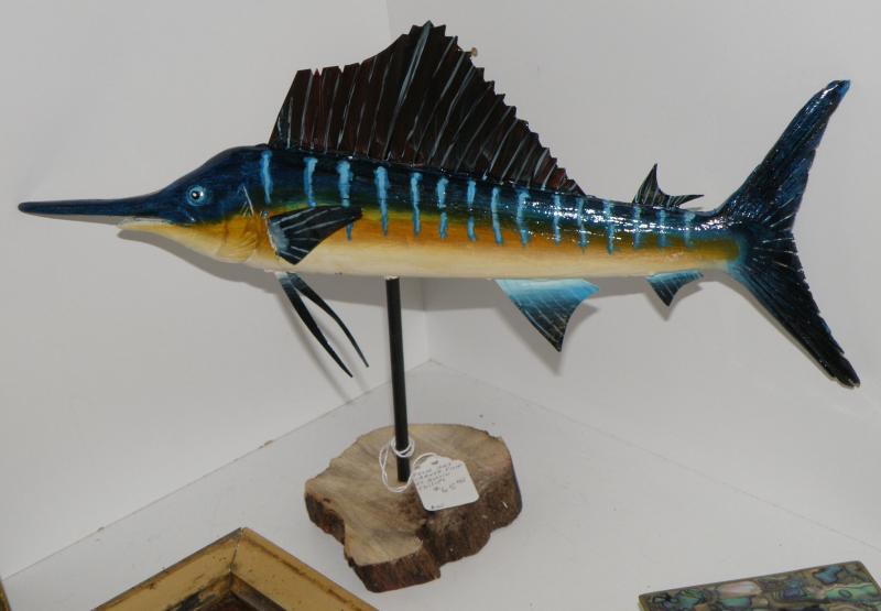 Austin Philips Sword Fish Carving