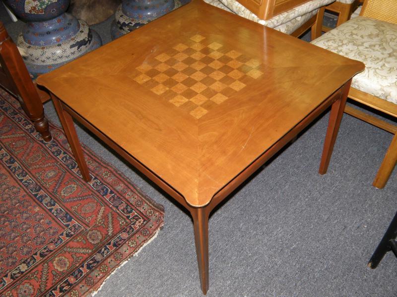 Mid Century Chess Table 