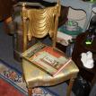 Gold Salon Chair 