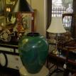 Large Floor Vase with Bird