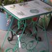 Little Green Tile Table 