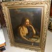 Mary Magdalene Early 1900's by Francis Marloralli, oil on canvas