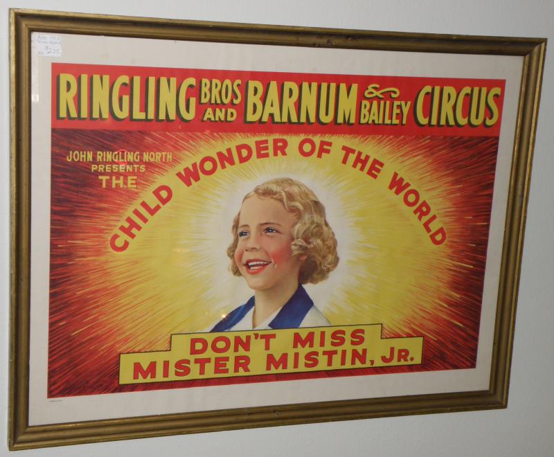 'Mister Mistin', Circus Poster 1953 