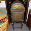 Morovian Bonnet Top Smoke Stand, copper lined, 44 inches  high