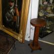 Old Tiger Oak Footed Pedestal