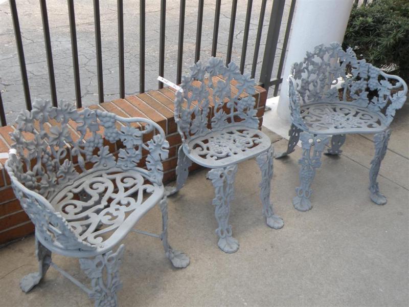 Outdoor Ornate Chairs 