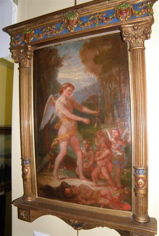 Old Master School Painting Arrow Amour or Cupid 