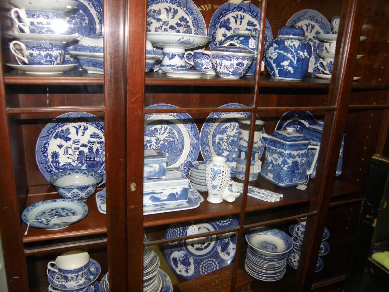 Lots of Blue and White Porcelains